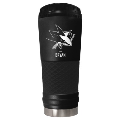 Именной стакан San Jose Sharks 24oz. Stealth Draft - Black