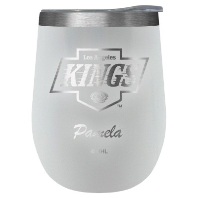 Los Angeles Kings 12oz. Personalized Opal Wine Tumbler