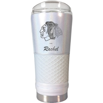 Именной бокал Chicago Blackhawks 24oz. Opal Draft