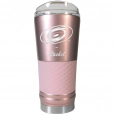 Carolina Hurricanes 24oz. Personalized Rose Gold Draft Tumbler