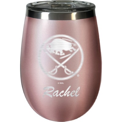 Именной бокал  Buffalo Sabres 12oz. Rose Gold