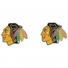 Chicago Blackhawks WinCraft Post Logo Earrings