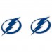 Tampa Bay Lightning WinCraft Post Logo Earrings Tampa Bay Lightning WinCraft Post Logo Earrings