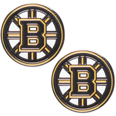 Boston Bruins WinCraft Team Post Earrings