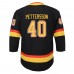 Игровая джерси Elias Pettersson Vancouver Canucks Youth 2019/20 Flying Skate Premier - Black