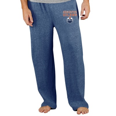 Edmonton Oilers Concepts Sport Mainstream Terry Pants - Navy - оригинальная атрибутика Эдмонтон Ойлерз