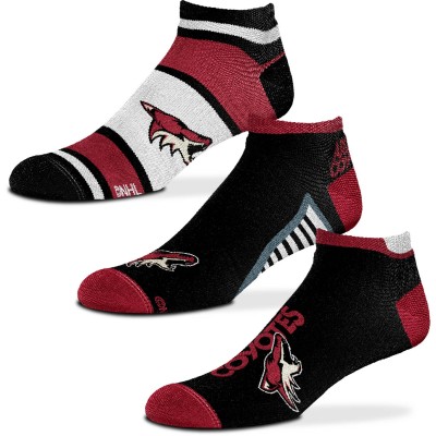 Три пары носков Arizona Coyotes For Bare Feet Show Me The Money