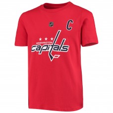 Alexander Ovechkin Washington Capitals Youth Player Name & Number T-Shirt - Red