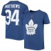 Футболка Auston Matthews Toronto Maple Leafs Youth Player - Blue