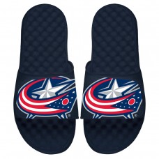 Шлепки  Columbus Blue Jackets ISlide Blown Up Logo Slide - Navy