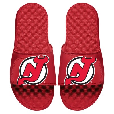 Шлепки Детские шлепки New Jersey Devils ISlide Blown Up Logo Slide - Red