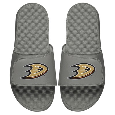 Шлепки Anaheim Ducks ISlide Primary Logo - Gray