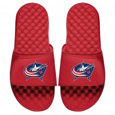 Columbus Blue Jackets ISlide Red Primary Logo Slide Sandals