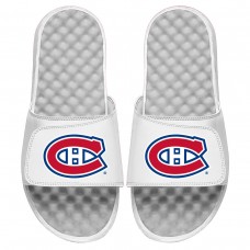 Шлепки Шлепки Montreal Canadiens ISlide Primary Logo Slide - White