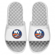 Шлепки Шлепки New York Islanders ISlide Primary Logo Slide - White