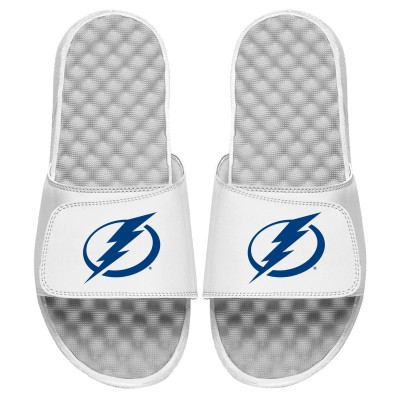 Шлепки  Tampa Bay Lightning ISlide Primary Logo Slide - White
