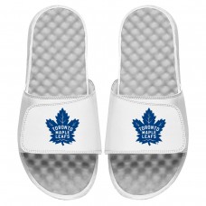 Шлепки Шлепки Toronto Maple Leafs ISlide Primary Logo Slide - White