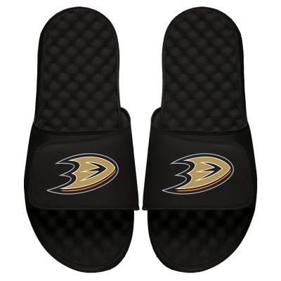 Шлепки Детские шлепки Anaheim Ducks ISlide Primary Logo - Black