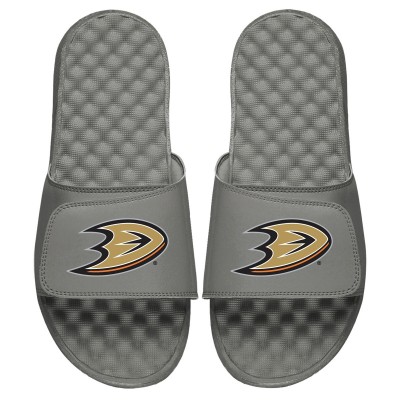 Шлепки Детские шлепки Anaheim Ducks ISlide Primary Logo - Gray