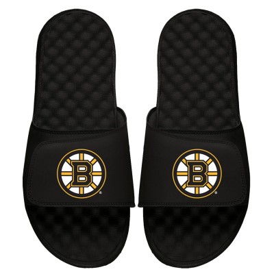 Шлепки Boston Bruins ISlide Youth Primary Logo - Black