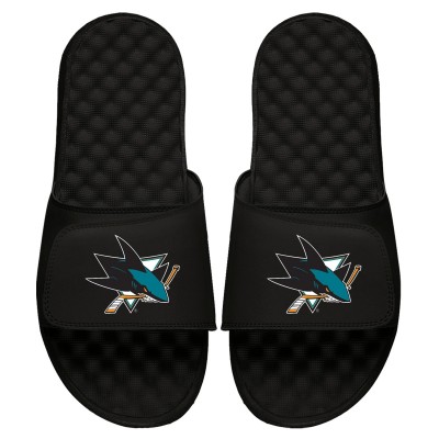 Шлепки  San Jose Sharks ISlide Youth Primary Logo Slide - Black