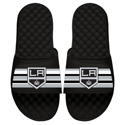 Шлепки Детские шлепки Los Angeles Kings ISlide Stripe Logo - Black
