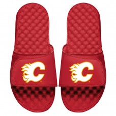 Шлепки Calgary Flames ISlide Vintage Logo Slide - Red