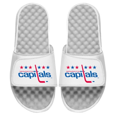Шлепки  Washington Capitals ISlide Vintage Logo Slide - White