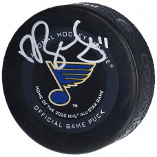 Шайба Robert Bortuzzo St. Louis Blues Fanatics Authentic Autographed Home of the 2020 NHL All-Star Game Official