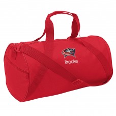 Спортивная сумка Columbus Blue Jackets Youth Personalized - Red