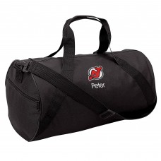 New Jersey Devils Youth Personalized Duffle Bag - Black