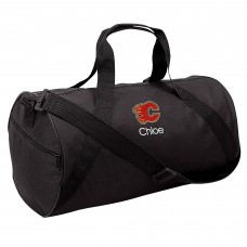 Calgary Flames Youth Personalized Duffle Bag - Black