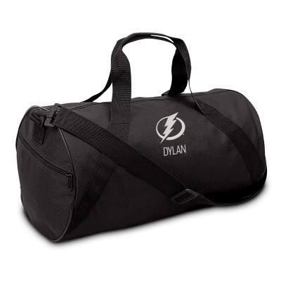 Подростковая Tampa Bay Lightning Black Personalized Duffle Bag
