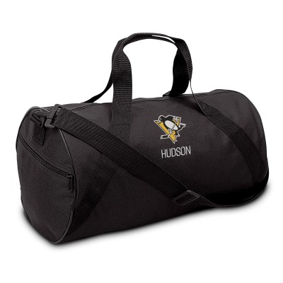 Спортивная сумка Pittsburgh Penguins Youth Personalized - Black