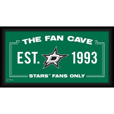 Dallas Stars Fanatics Authentic Framed 10 x 20 Fan Cave Collage