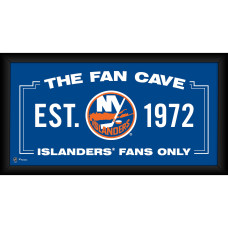 New York Islanders Fanatics Authentic Framed 10 x 20 Fan Cave Collage