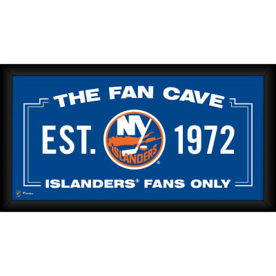 New York Islanders Fanatics Authentic Framed 10 x 20 Fan Cave Collage