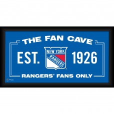 New York Rangers Fanatics Authentic Framed 10 x 20 Fan Cave Collage New York Rangers Fanatics Authentic Framed 10 x 20 Fan Cave Collage