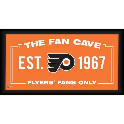 Philadelphia Flyers Fanatics Authentic Framed 10 x 20 Fan Cave Collage