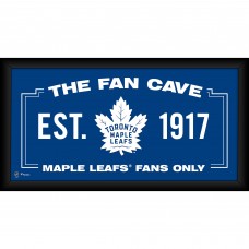 Toronto Maple Leafs Fanatics Authentic Framed 10 x 20 Fan Cave Collage