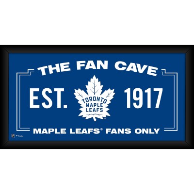 Toronto Maple Leafs Fanatics Authentic Framed 10 x 20 Fan Cave Collage