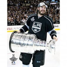 Unsigned Los Angeles Kings Drew Doughty Fanatics Authentic 2014 Stanley Cup Champions Raising Cup Photograph