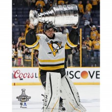 Unsigned Pittsburgh Penguins Marc-Andre Fleury Fanatics Authentic 2017 Stanley Cup Champions Raising Cup Photograph Unsigned Pittsburgh Penguins Marc-Andre Fleury Fanatics Authentic 2017 Stanley Cup Champions Raising Cup Photograph