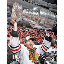 Unsigned Chicago Blackhawks Duncan Keith Fanatics Authentic 2010 Stanley Cup Champions Raising Cup Photograph