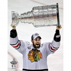 Unsigned Chicago Blackhawks Andrew Ladd Fanatics Authentic 2010 Stanley Cup Champions Raising Cup Photograph