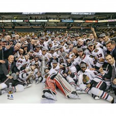 Unsigned Chicago Blackhawks Fanatics Authentic 2013 Stanley Cup Champions Team Celebration Photograph
