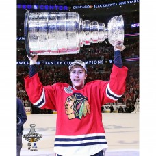 Unsigned Chicago Blackhawks Teuvo Teravainen Fanatics Authentic 2015 Stanley Cup Champions Raising Cup Photograph