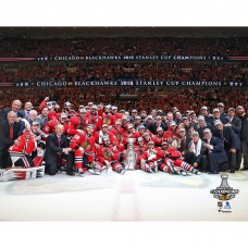 Unsigned Chicago Blackhawks Fanatics Authentic 2015 Stanley Cup Champions Team Celebration Photograph