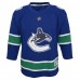 Подростковая Vancouver Canucks Blue Replica Custom Jersey