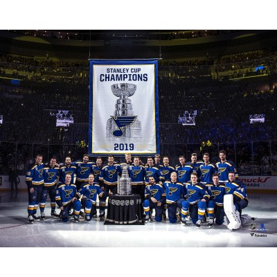Unsigned St. Louis Blues Fanatics Authentic Banner Night Photograph